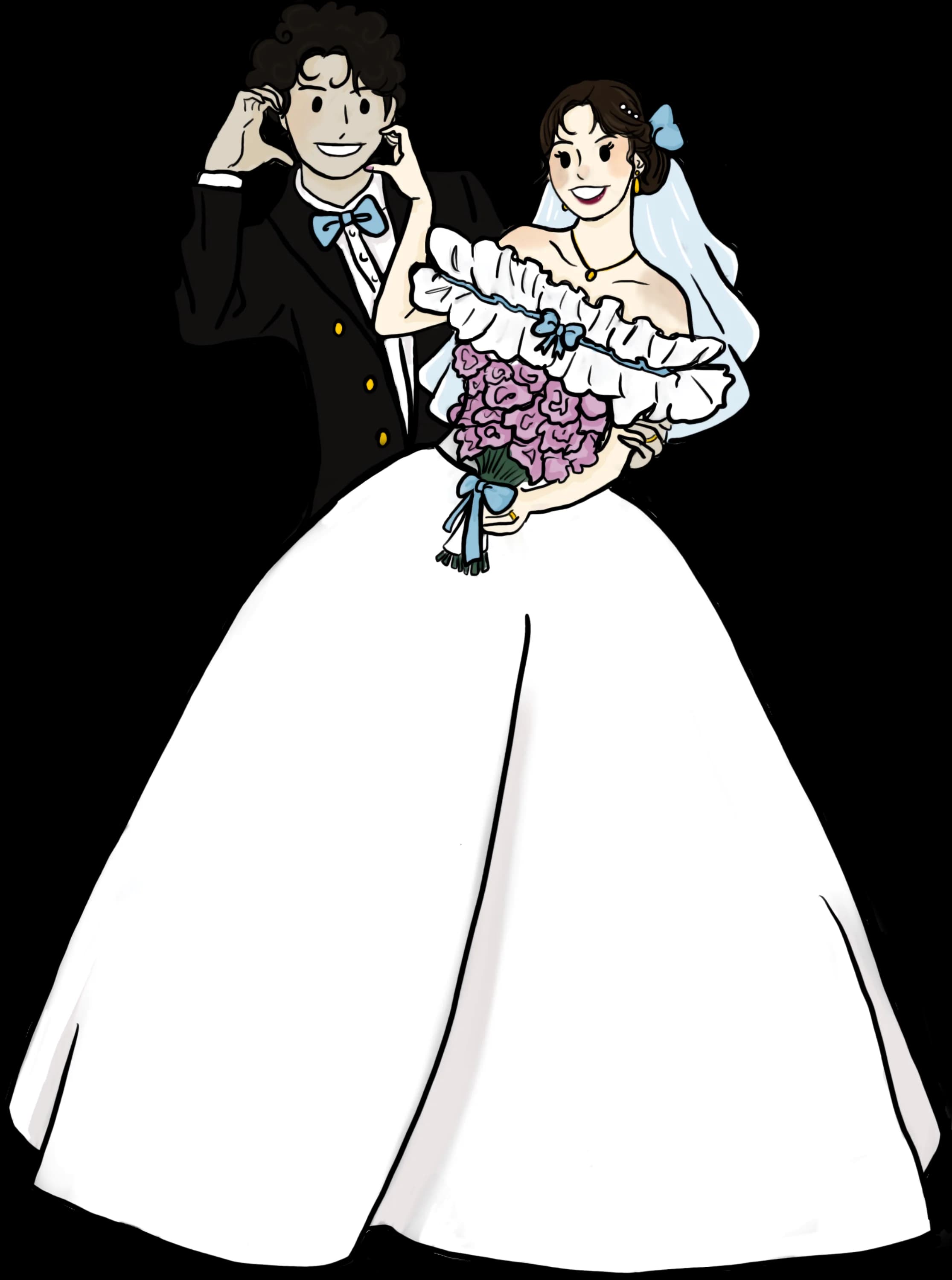 Dibujo de Fer y Angel
